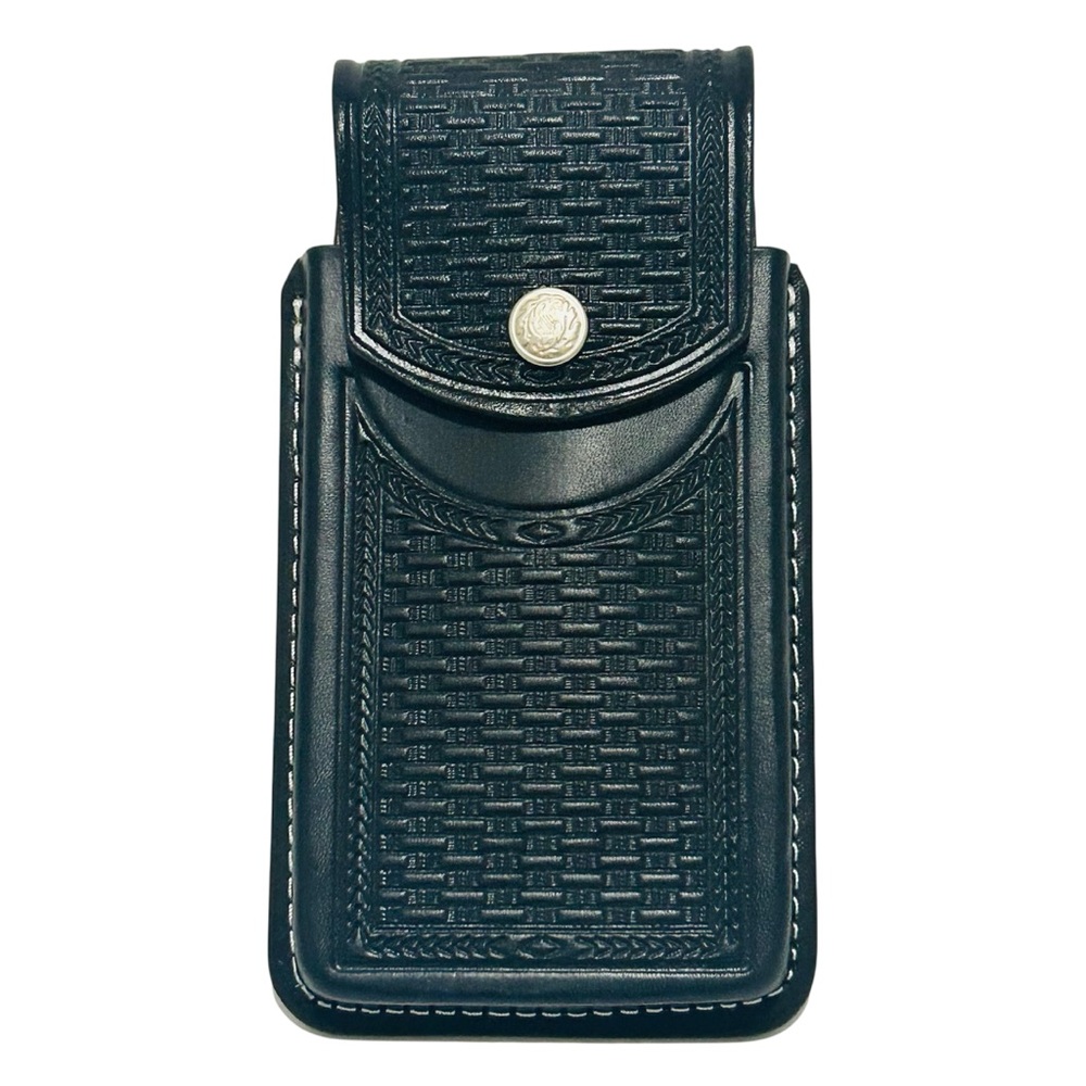 Western Leather Phone holster , phone case hand tooled